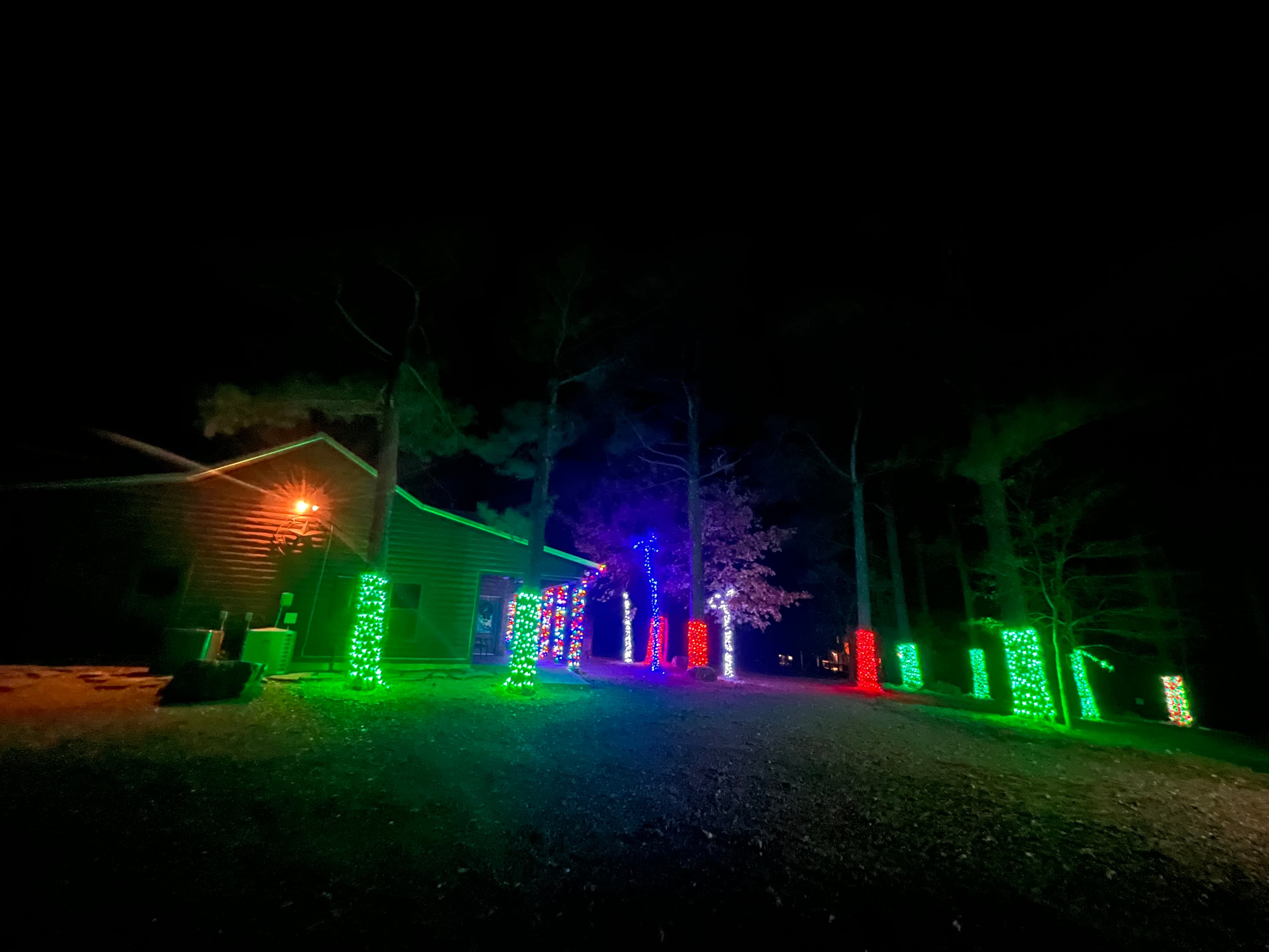 Living room with fireplace