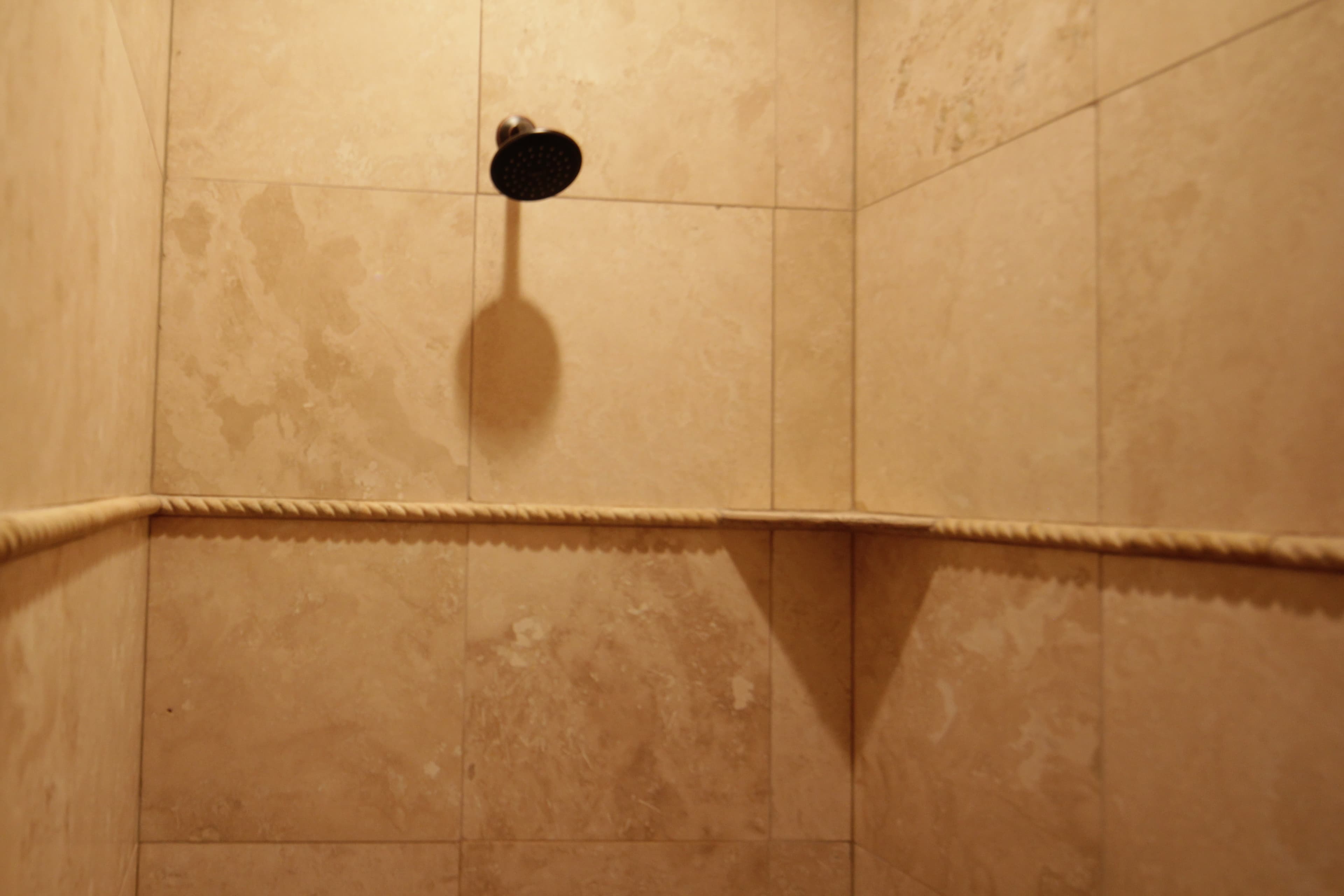 Tile shower