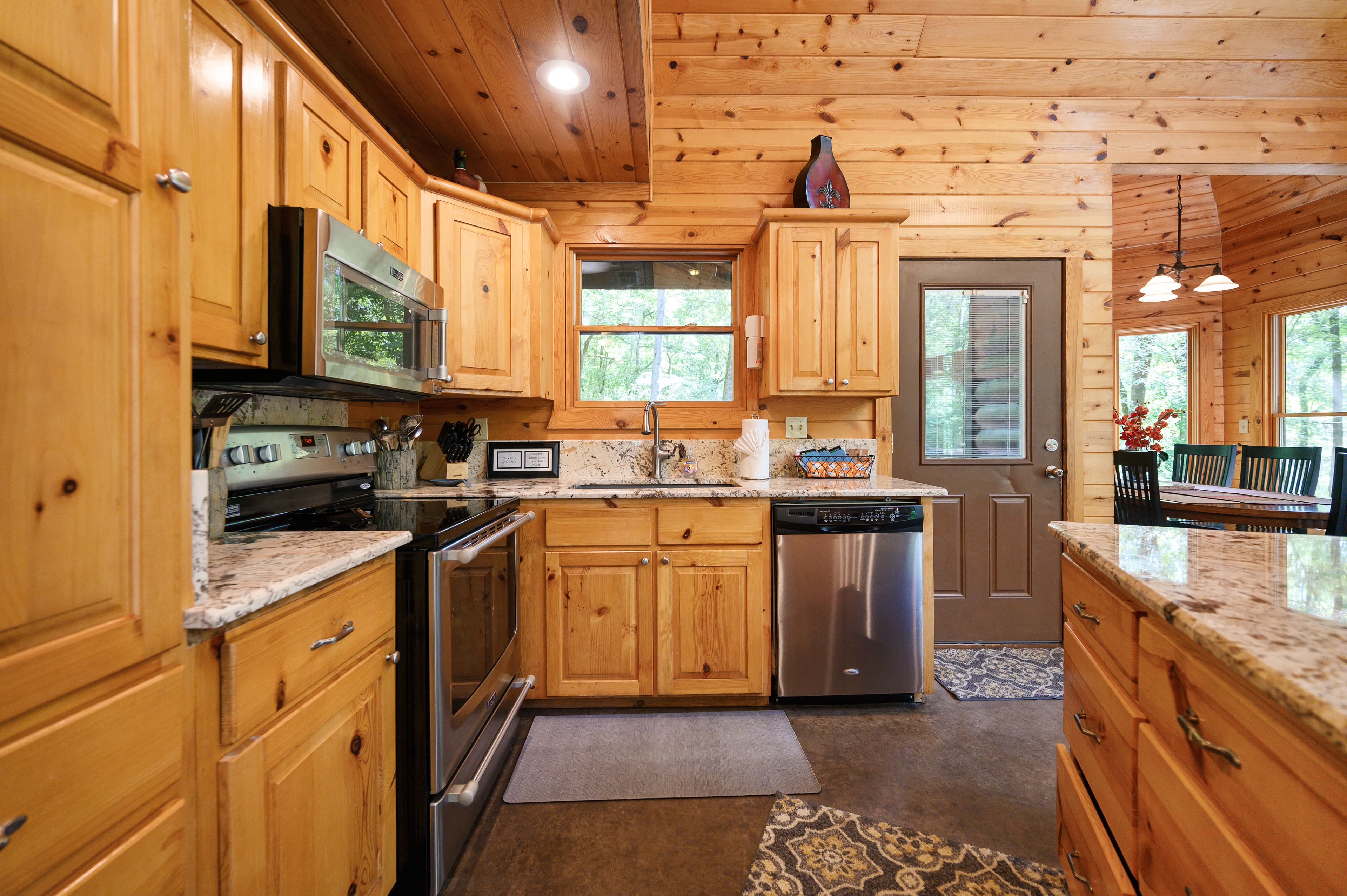 open full kitchen