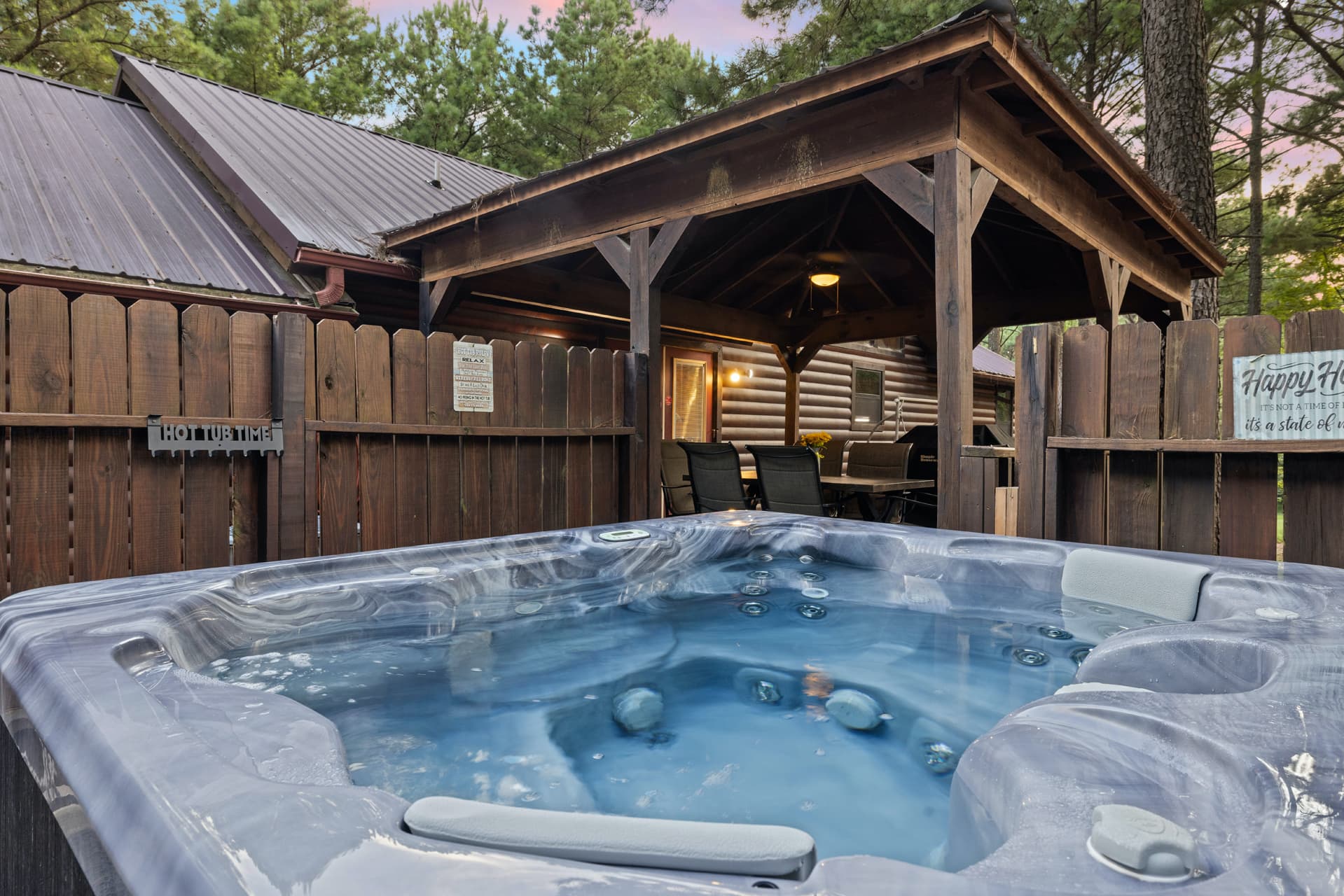 new large hot tub