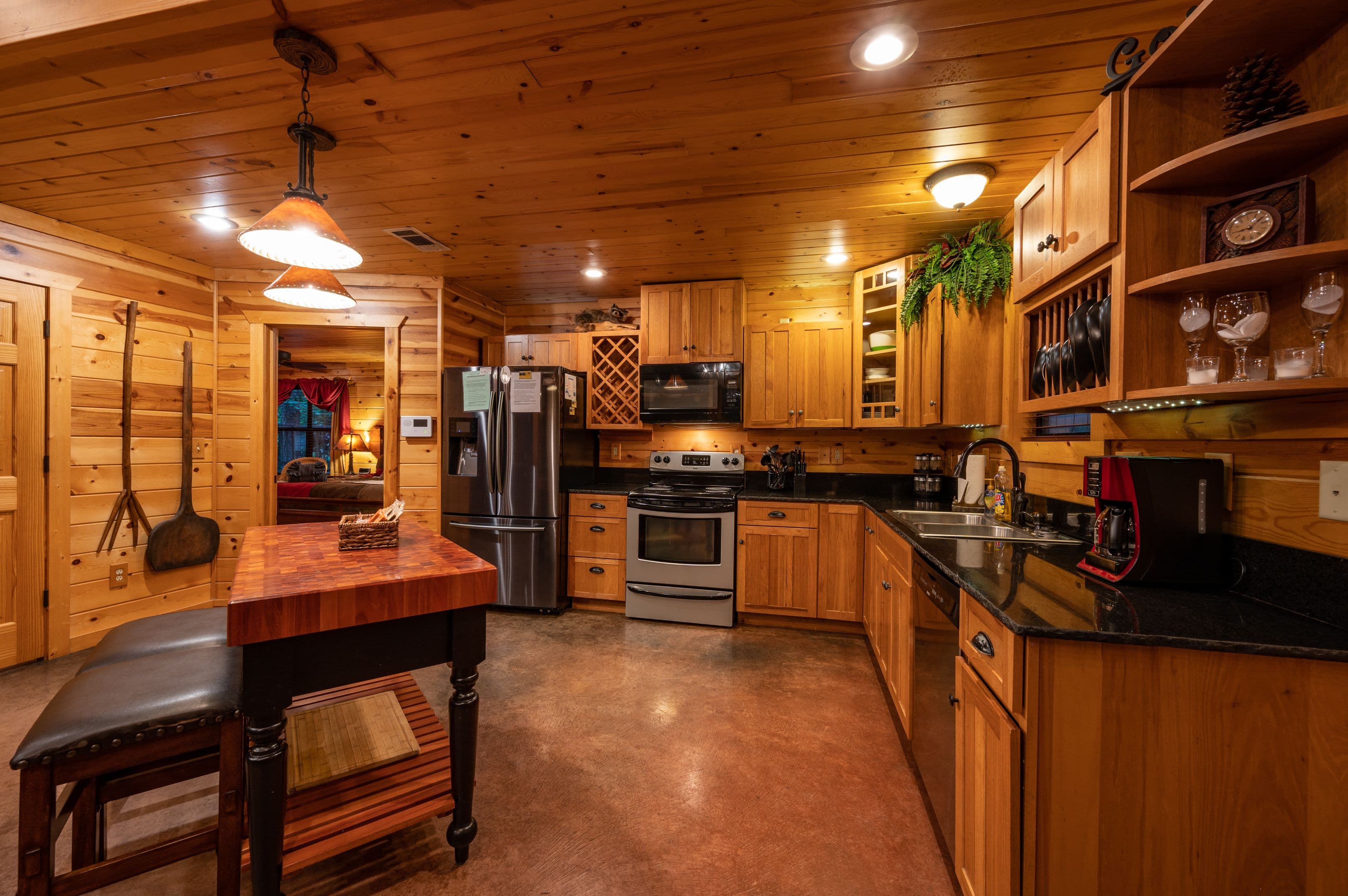 Open full kitchen