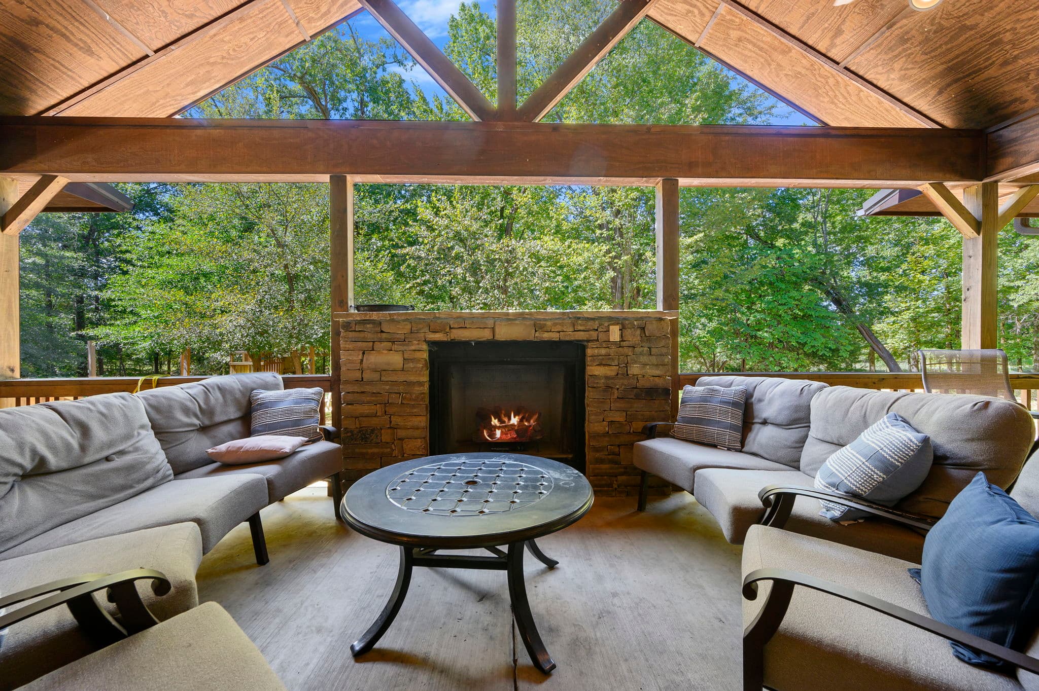 back deck large table