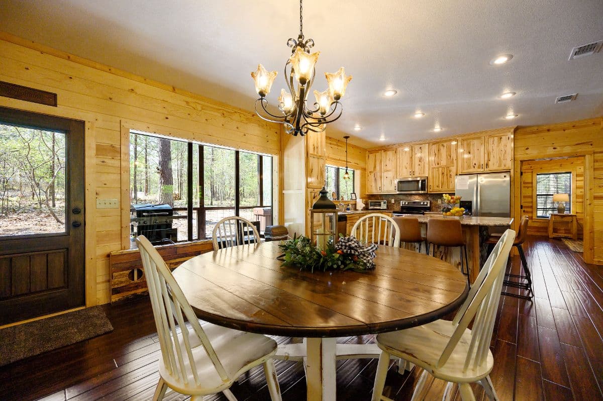 Dining table, 4 chairs