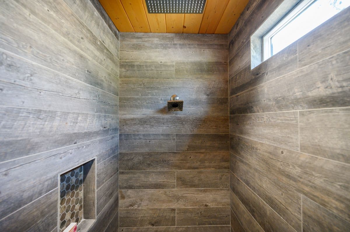 tile shower