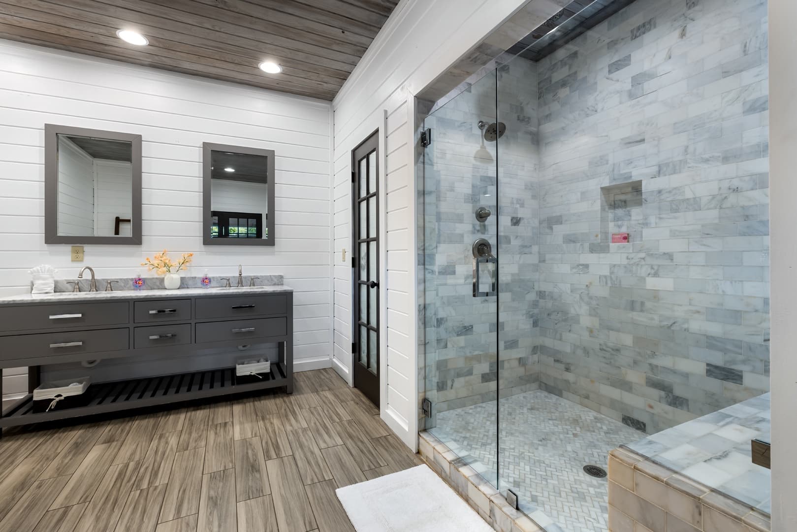 tile shower