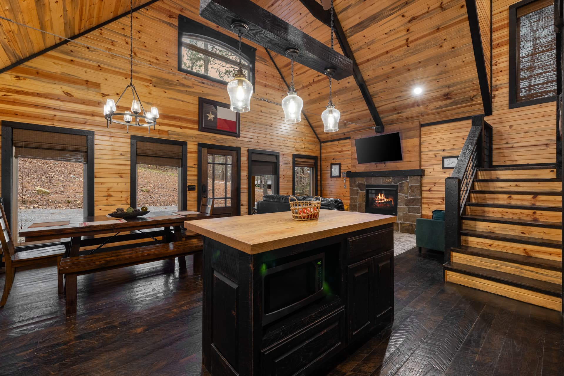 Kitchen island bar