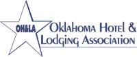 Oklahoma Hotel and Lodging Association logo.