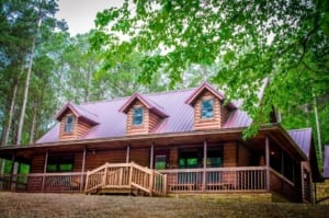 A photo of a cabin rental in Broken Bow near activities the whole family will enjoy.