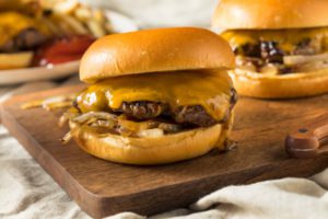 Oklahoma onion burgers, one of the easy recipes to make on a winter vacation.